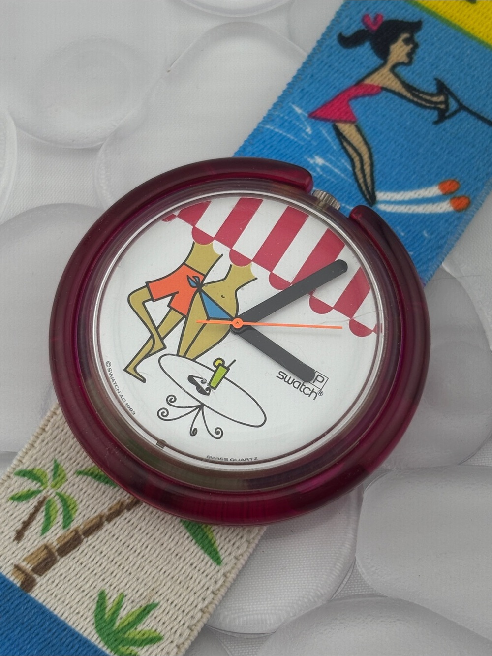 Swatch Watch - PWK195 - BEACH CAFE